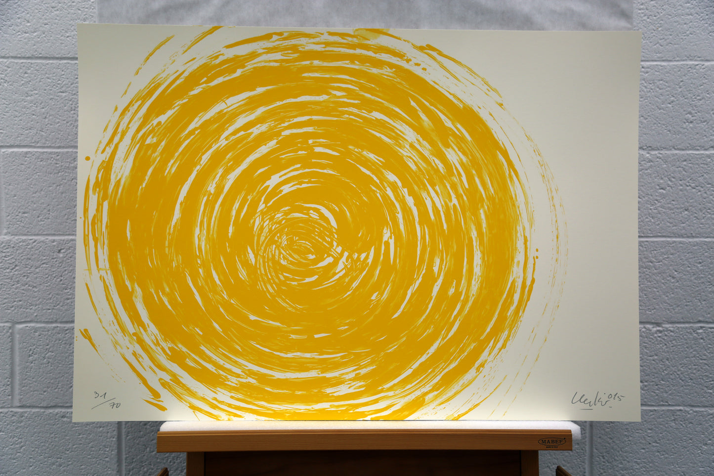Günther Uecker - Huldigung an Hafez (2015), vollständige Mappe mit 42 Grafiken