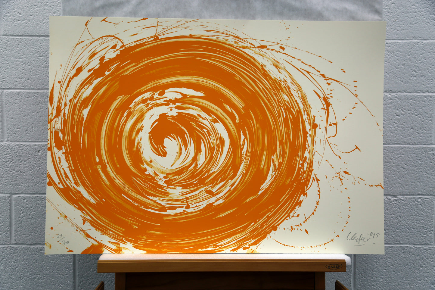 Günther Uecker - Huldigung an Hafez (2015), vollständige Mappe mit 42 Grafiken