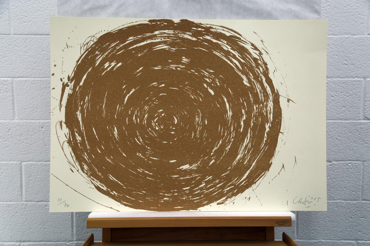 Günther Uecker - Huldigung an Hafez (2015), vollständige Mappe mit 42 Grafiken