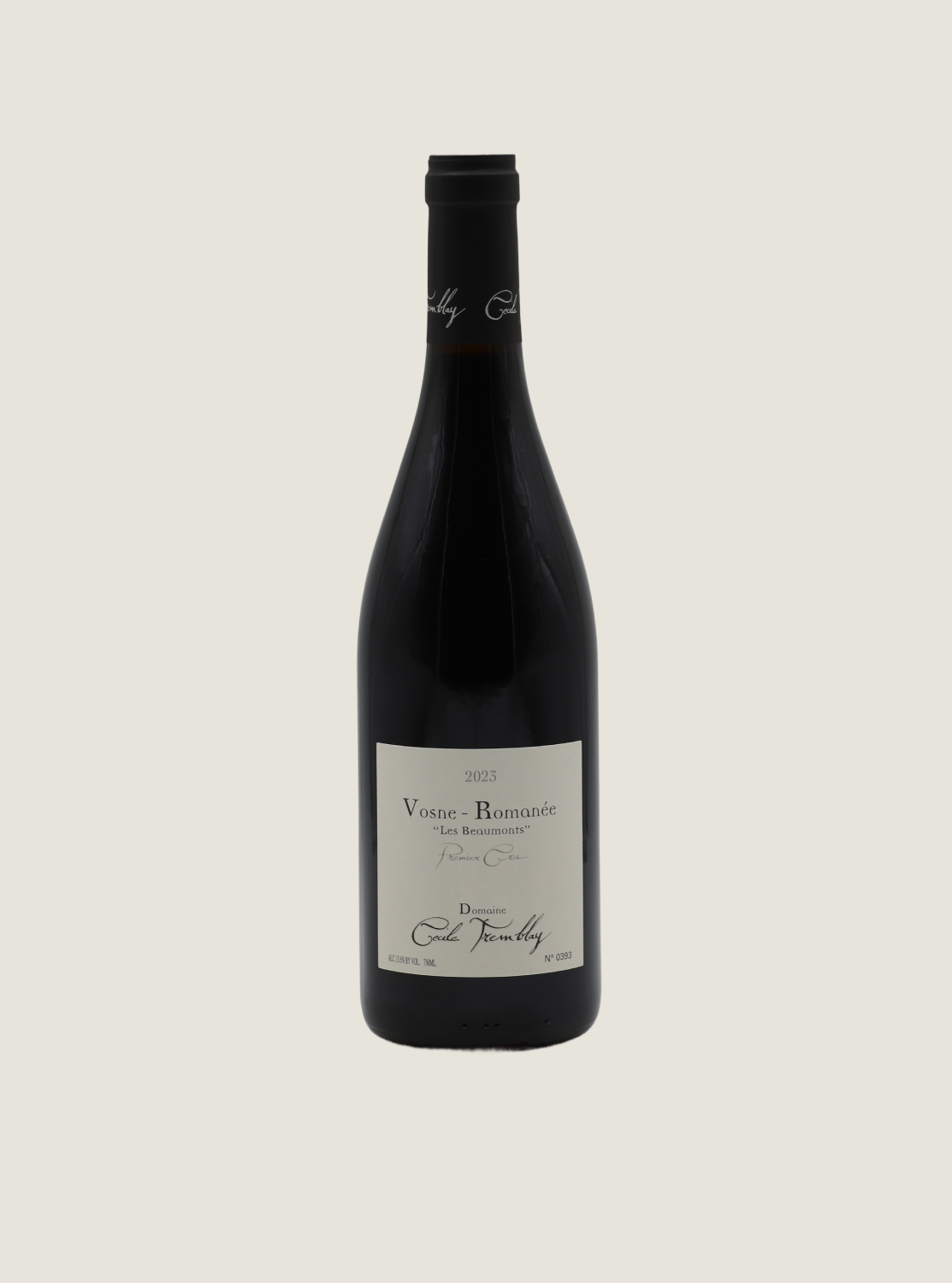 Cécile Tremblay Vosne-Romanée Les Beaumonts Pr.Cru 2023