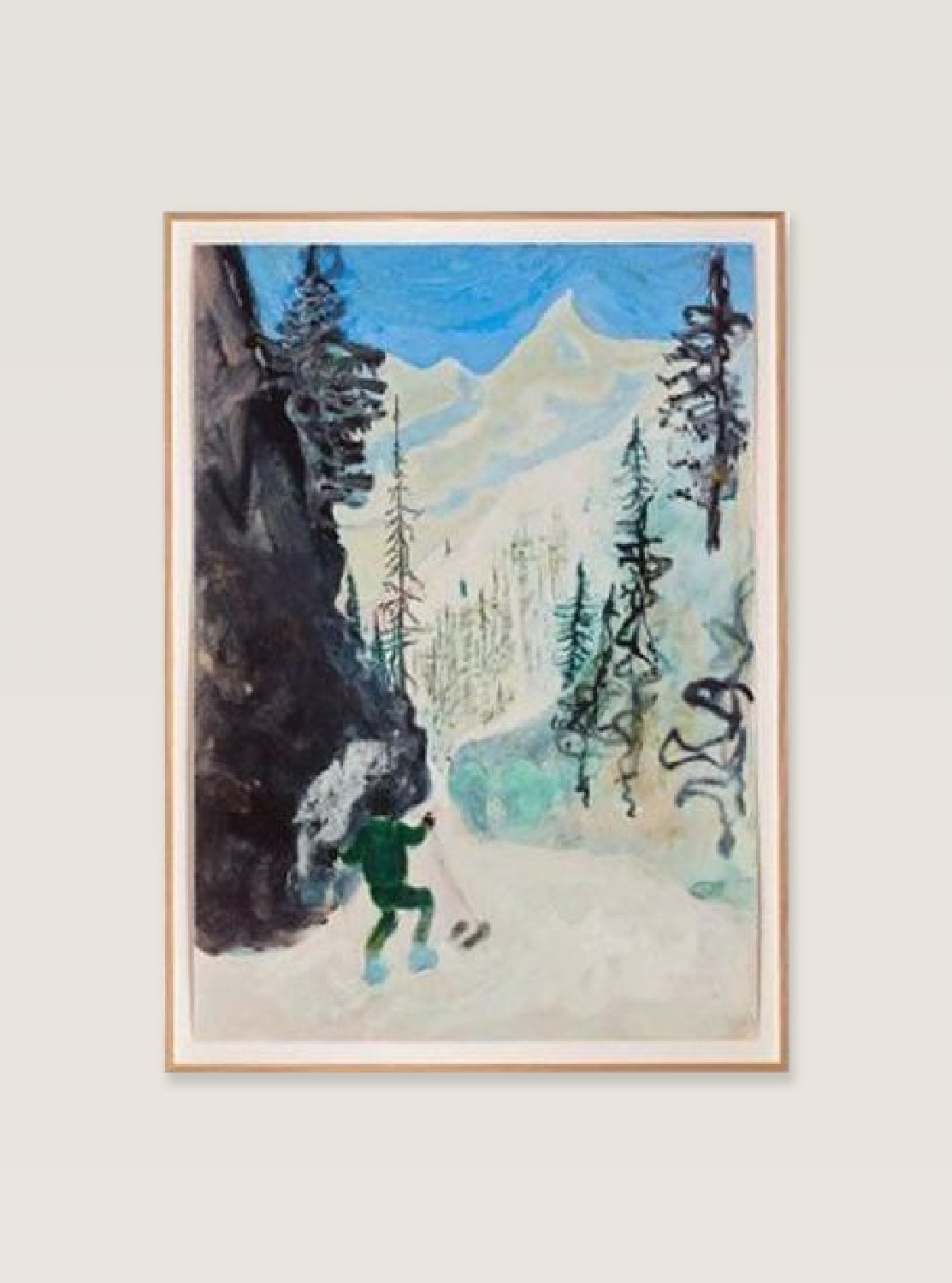 Peter Doig - Zermatt (2022)