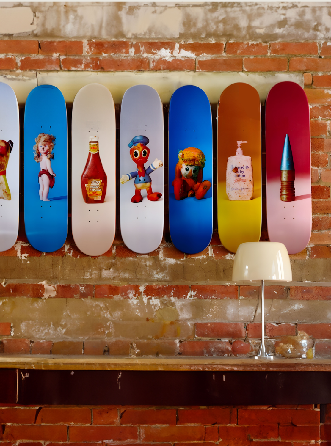 Paul McCharthy - Drei PROPO Skatedeck Sets mit Flight Case (2016)