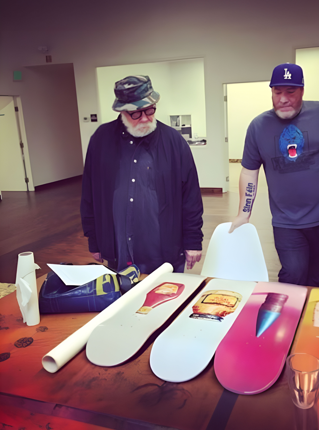 Paul McCharthy - Drei PROPO Skatedeck Sets mit Flight Case (2016)