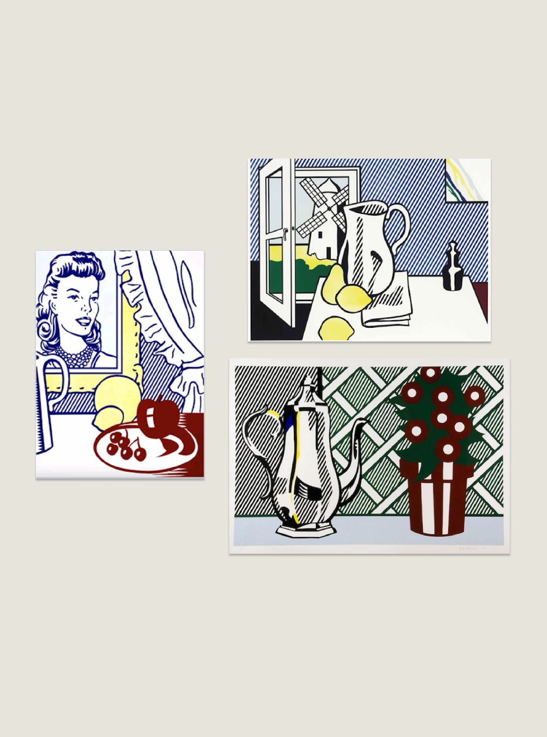Roy Lichtenstein - Six Still Lifes (1974)