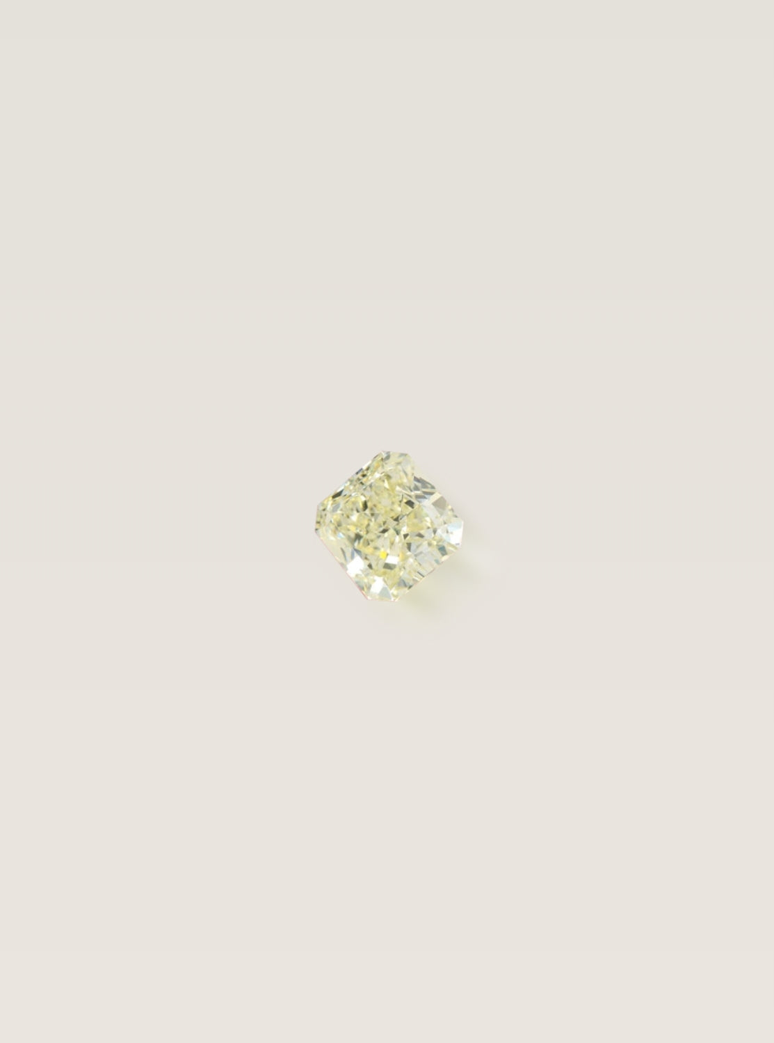 Fancy Yellow Diamant, Radiant in 11,05 Karat