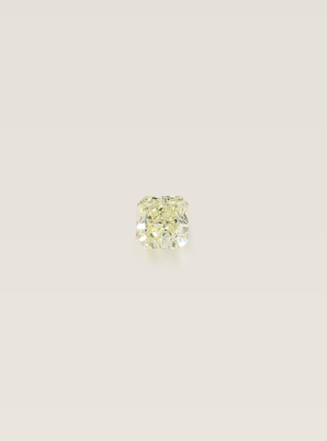 Fancy Yellow Diamant, Radiant in 11,05 Karat