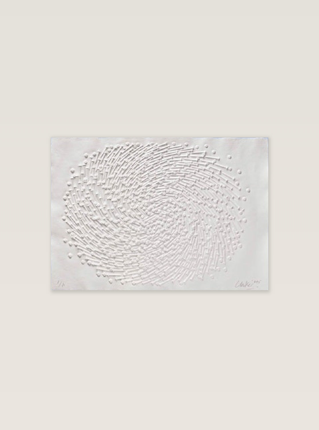 Günther Uecker - Huldigung an Hafez (2015), vollständige Mappe mit 42 Grafiken
